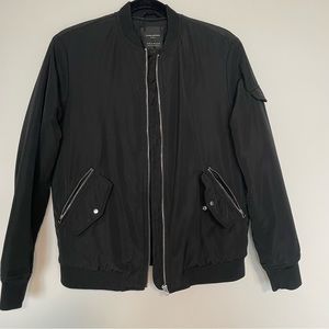 ZARA Black Bomber Jacket [xs]